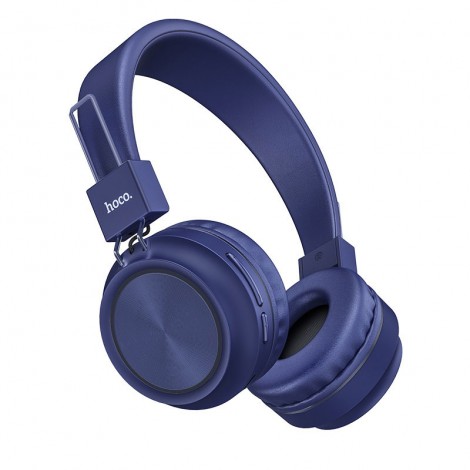 Навушники Headphones Bluetooth Hoco W39 (Blue)